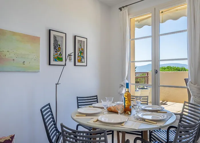 公寓 Les Terrasses De Grimaud-2 By Interhome 格里莫